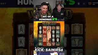 Big win on Wanted!😱🤑 #BigWin #Slots #Kick #wanted #kickstreaming