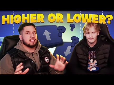 PELATAAN HIGHER OR LOWER!?